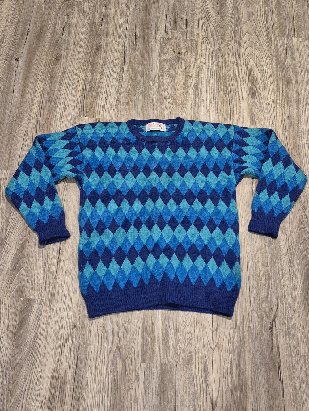Vintage 80s Carole Dixon Wool Sweater Size Medium